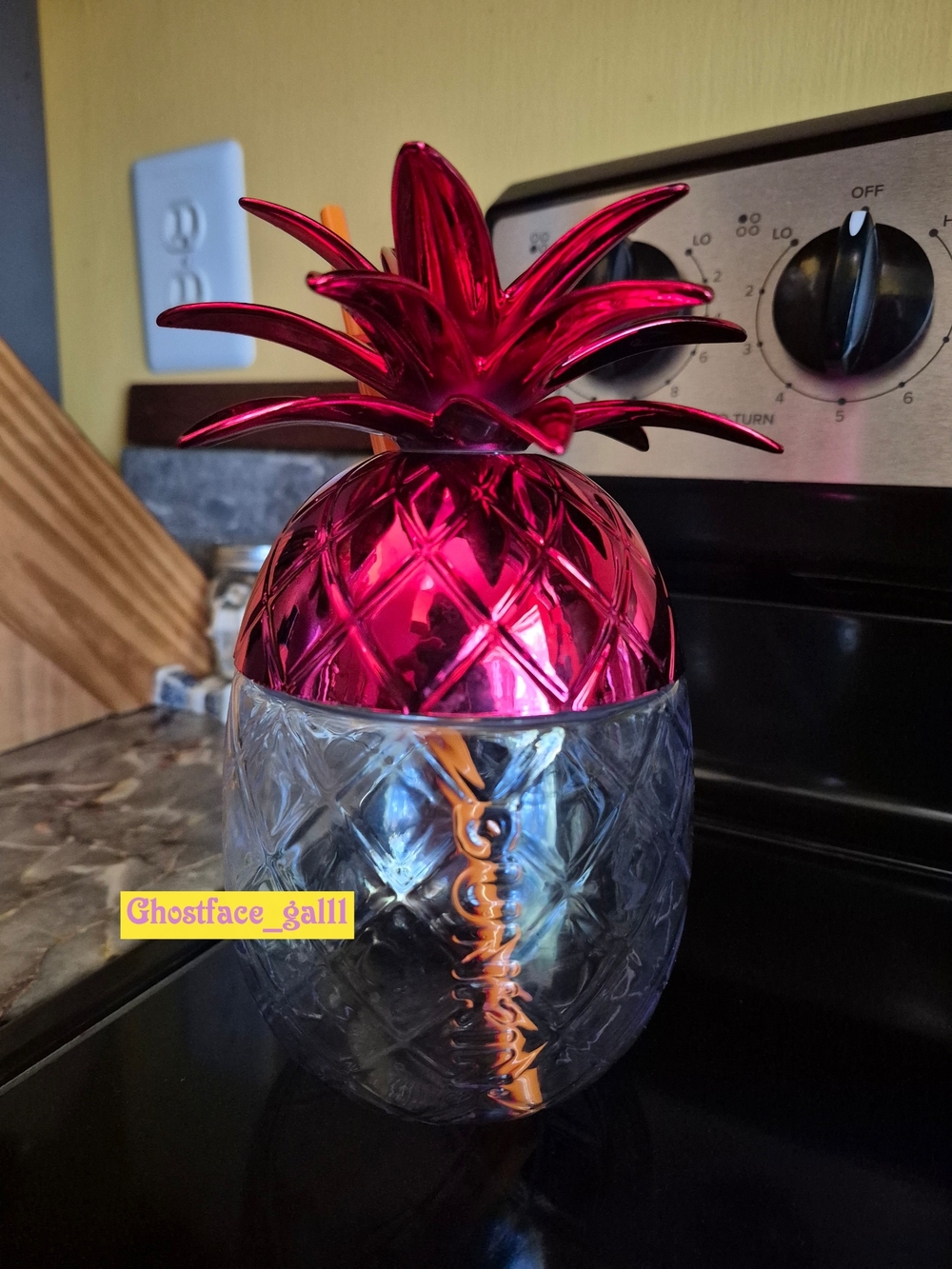 Limited Edition Pineapple Cup Dunkin' Donuts